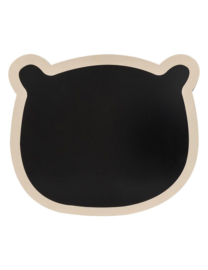 Quadro de Giz Forma de Urso 48cm