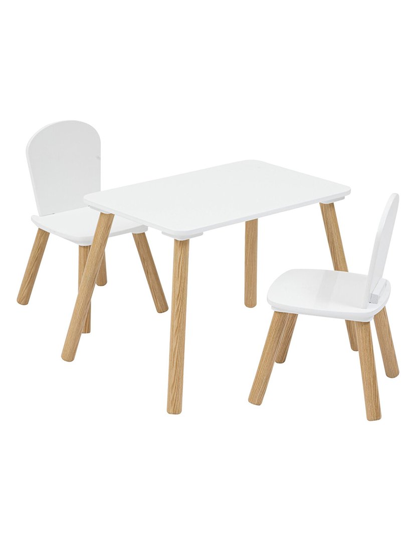 Conjunto Mesa + 2 Cadeiras Infantis
