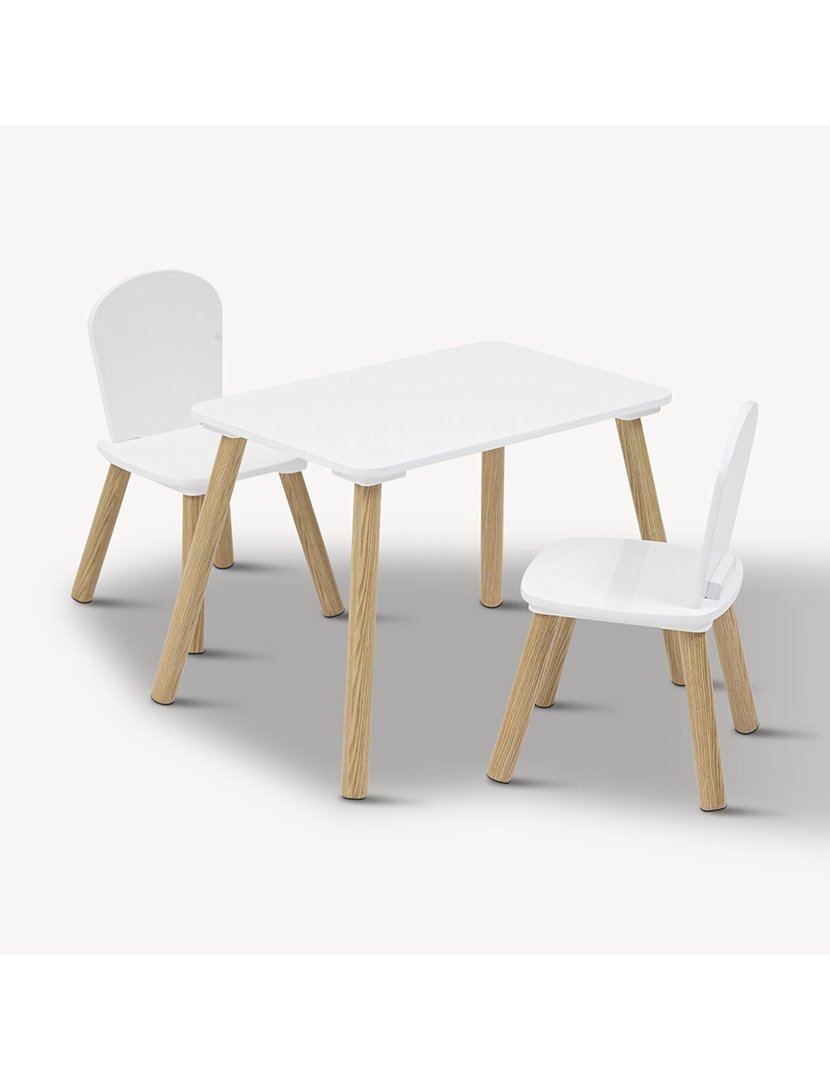 Conjunto Mesa + 2 Cadeiras Infantis