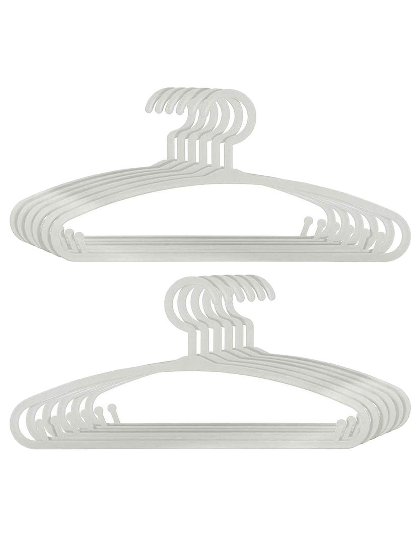 Conjunto de 12 Cabides Infantis Cinzento