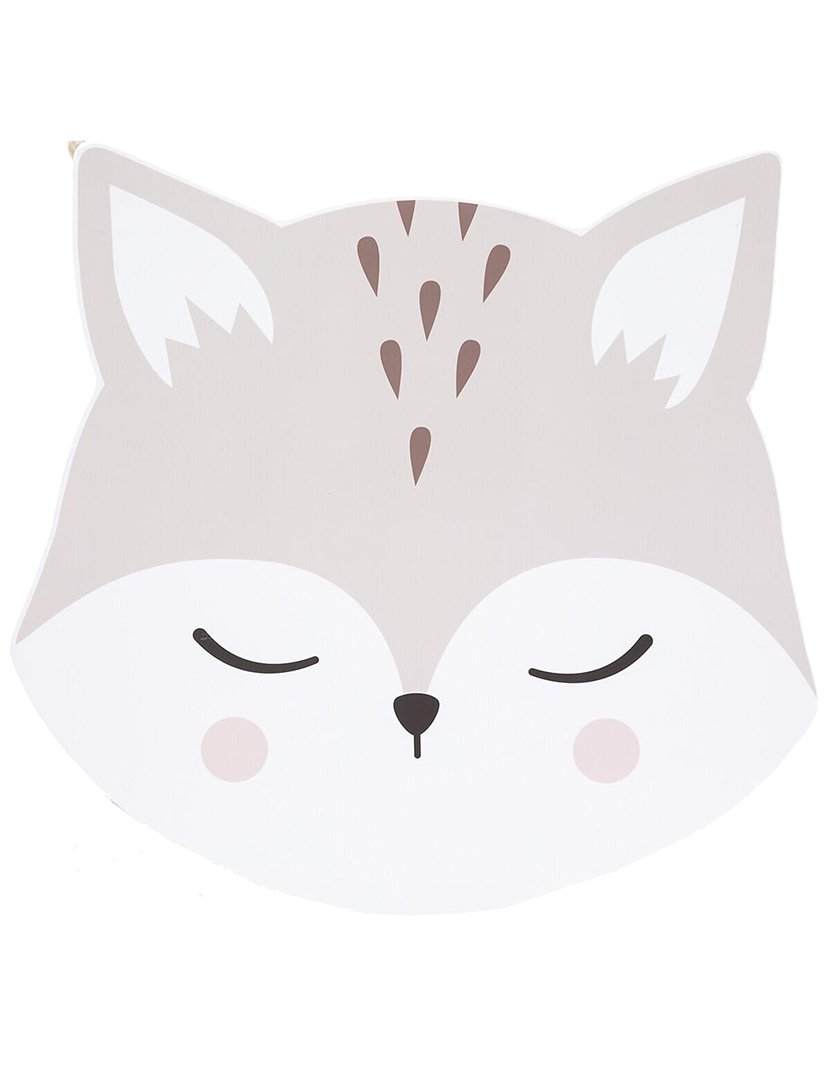 Conjunto Mesa + 2 Cadeiras Infantis Raposa