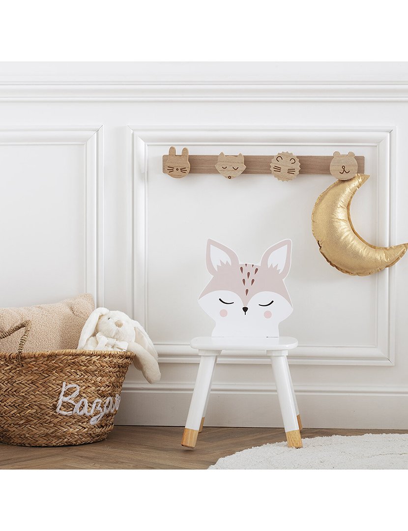 Conjunto Mesa + 2 Cadeiras Infantis Raposa