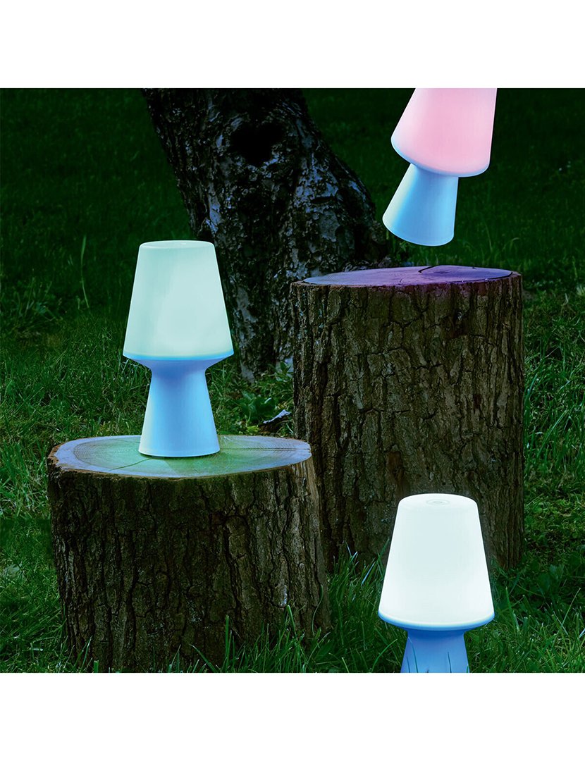 Conjunto de 2 Candeeiros LED Sem Fios para Exterior