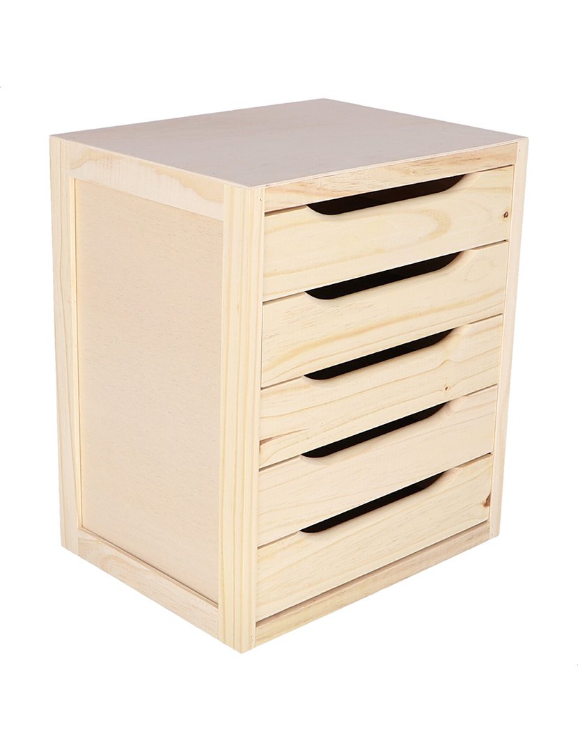 Cómoda de 5 Gavetas