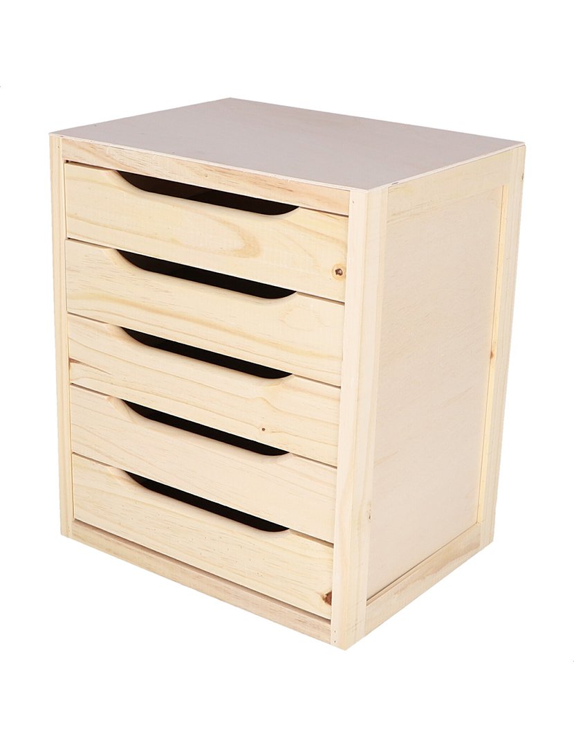 Cómoda de 5 Gavetas