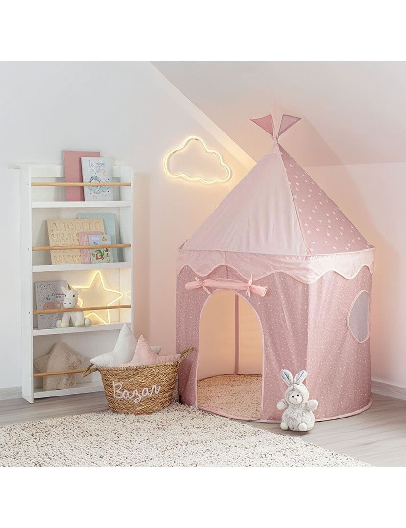 Tenda Infantil Pop-up Castelo Rosa