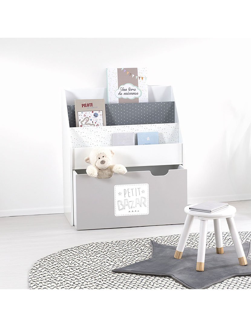 Arrumação Infantil Cinzento