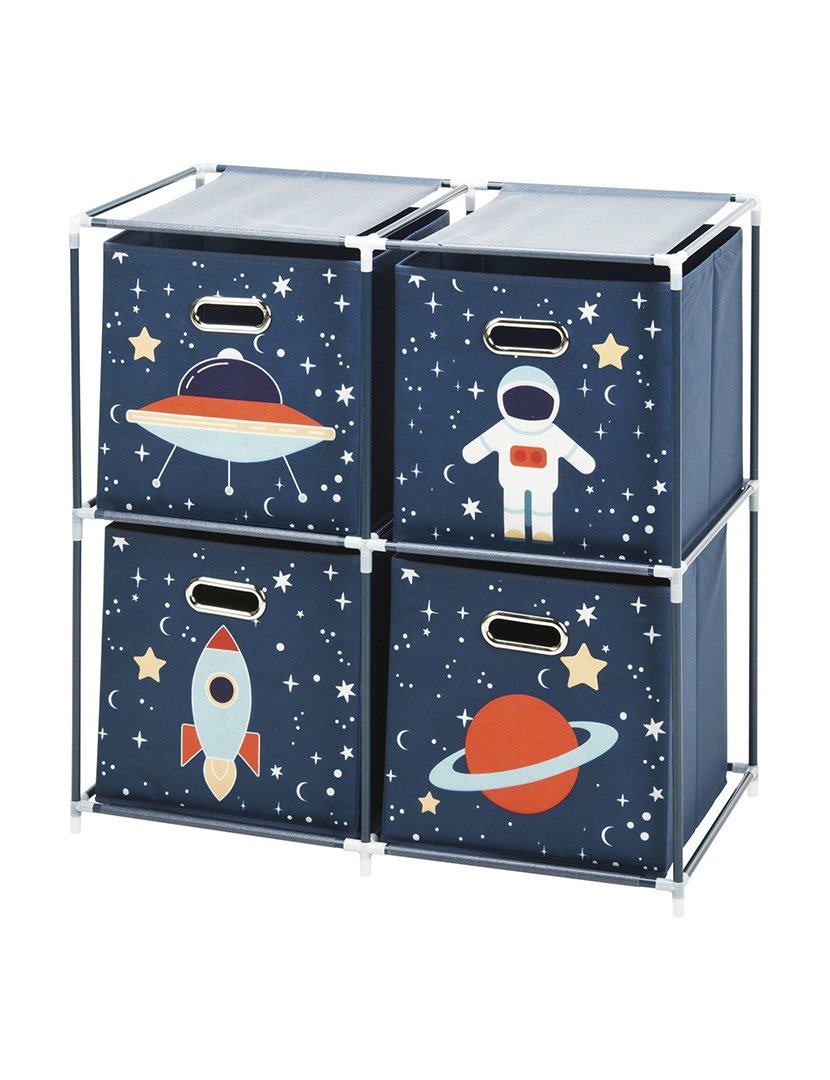 Estante de Metal com 4 prateleiras 70cm