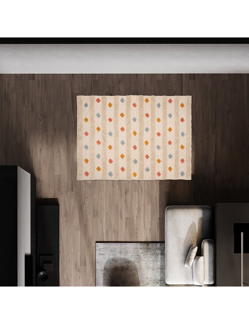 Tapete Harlequin Multicolorido