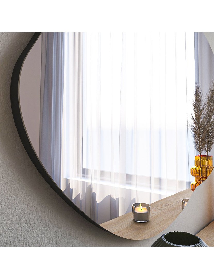 Espelho de Parede Formato Assimétrico 85cm