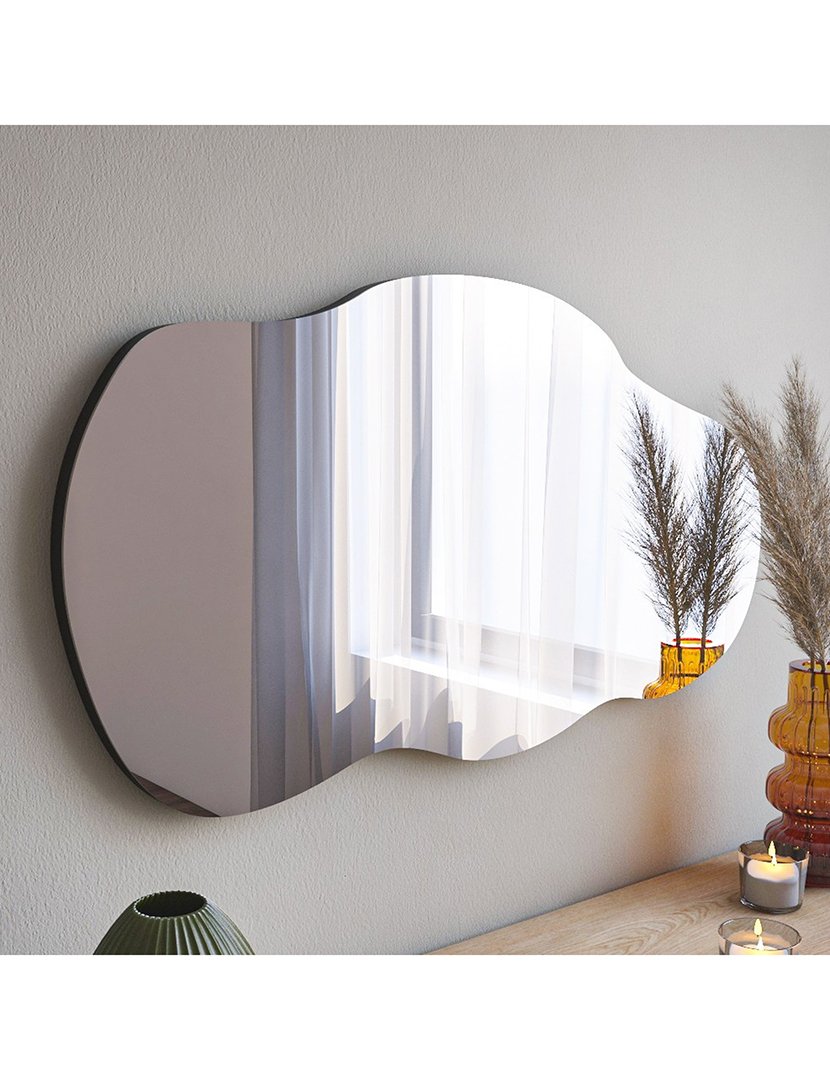 Espelho de Parede Formato Assimétrico 72cm
