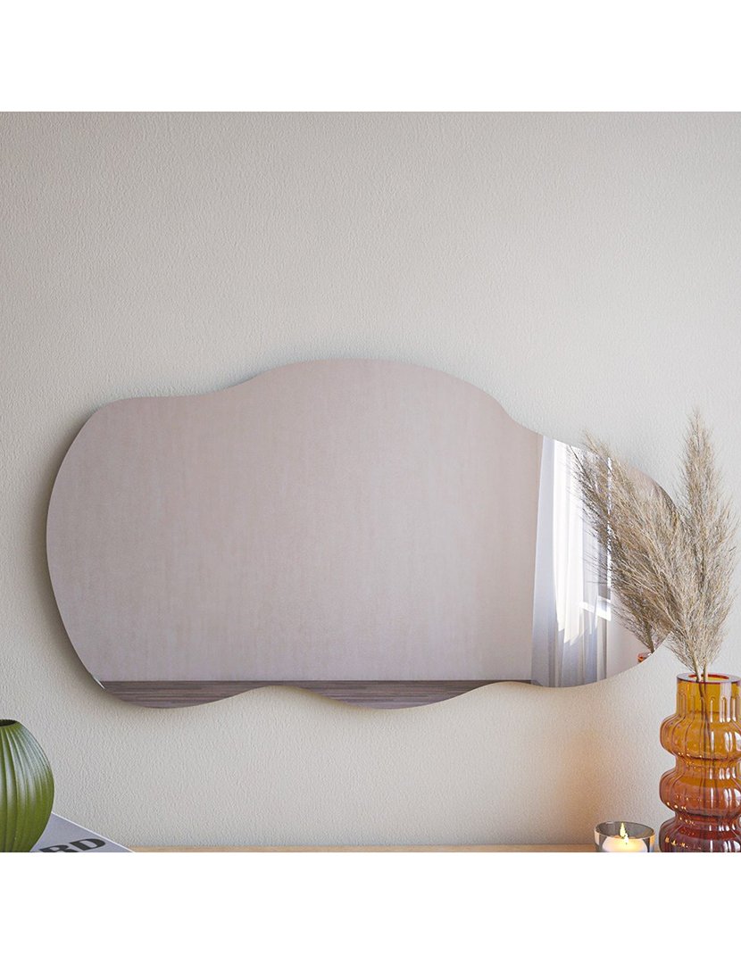 Espelho de Parede Formato Assimétrico 72cm