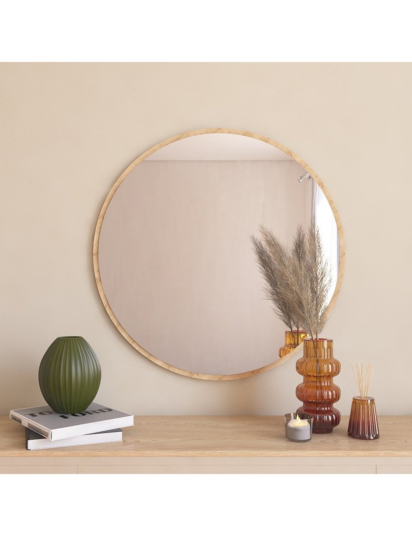Espelho de Parede Formato Redondo 60cm