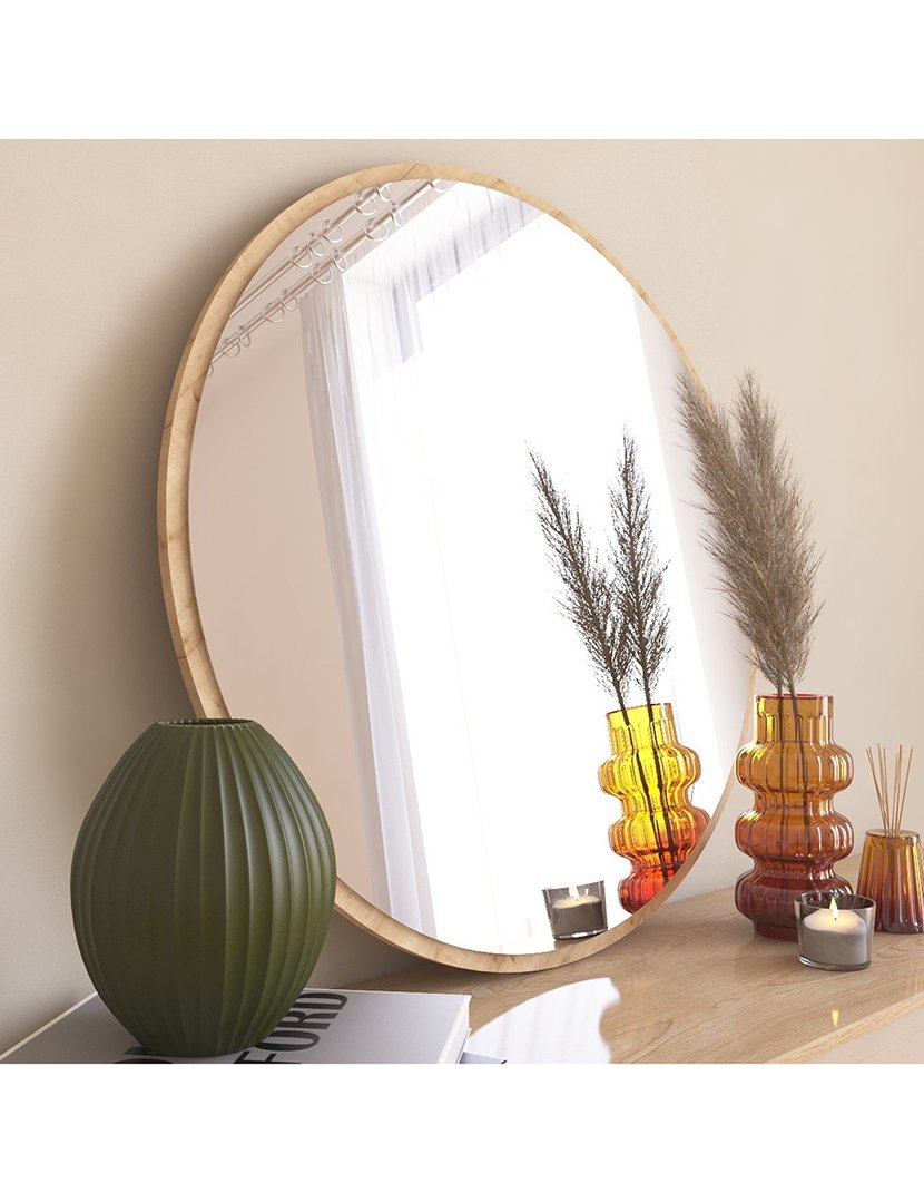 Espelho de Parede Formato Redondo 60cm