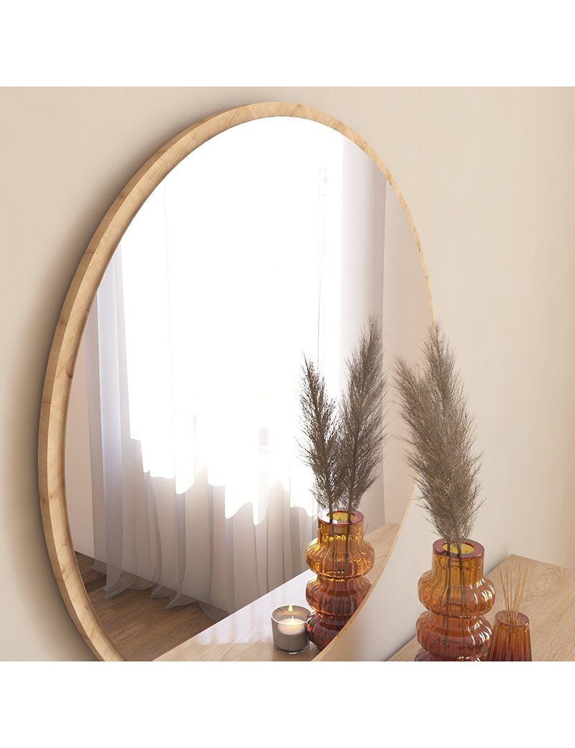 Espelho de Parede Formato Redondo 60cm