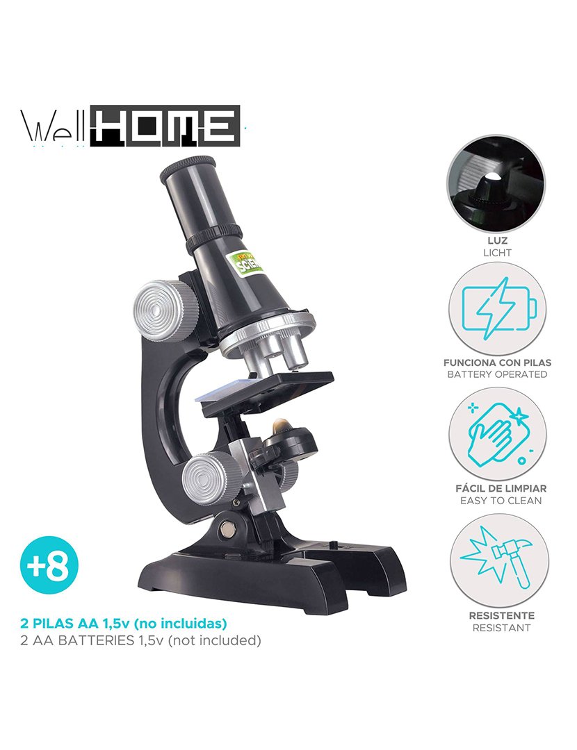 Kit Microscópio Educacional