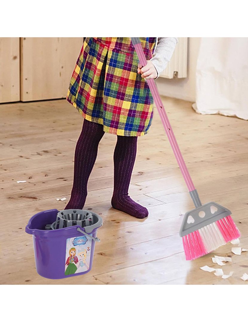 Brinquedo Conjunto de Limpeza 5 peças