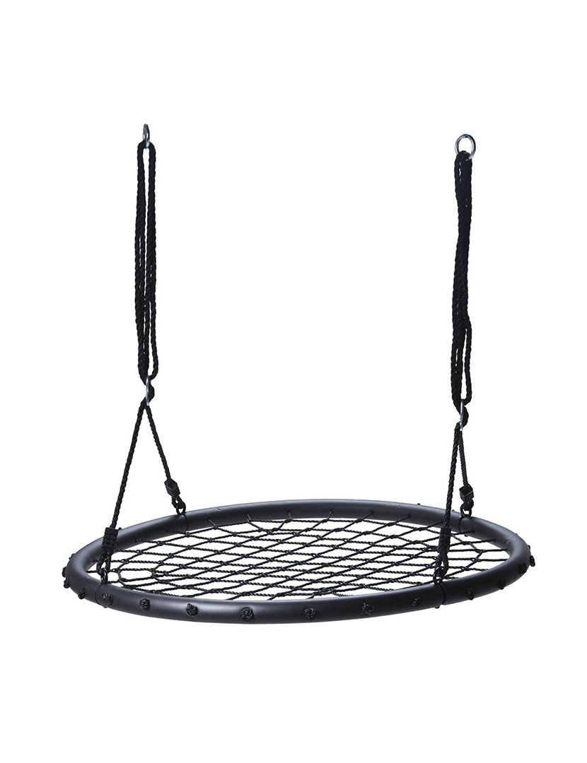 Baloiço de Rede Ø100cm Preto