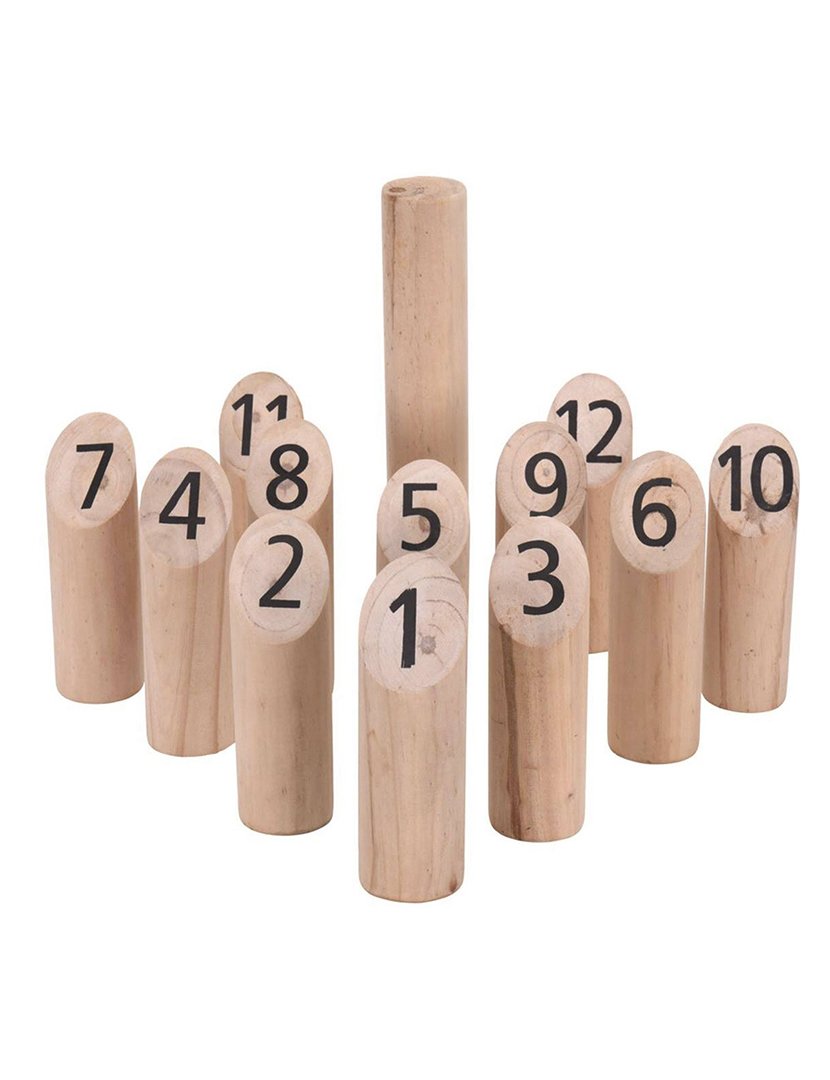 Conjunto KUBB Jogo de Madeira