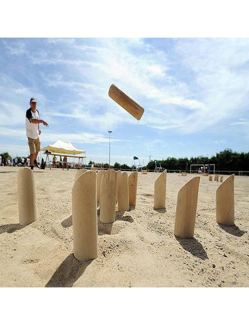 Conjunto KUBB Jogo de Madeira