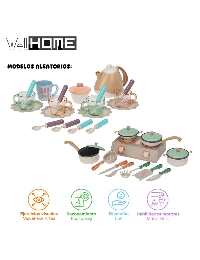 Conjunto de Utensílios de Cozinha / Conjunto de Chá Aleatório