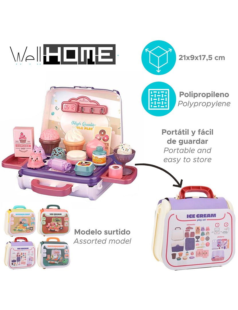 Conjunto de Pastelaria / Conjunto de Supermercado Aleatório