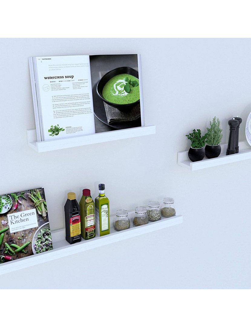 Estante de Parede 77x10x4cm Branco