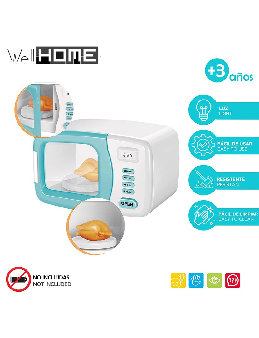 Brinquedo Microondas com Luz