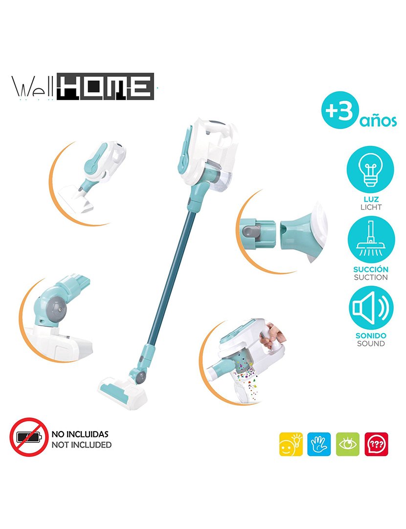 Brinquedo Aspirador Vertical com Luz e Som