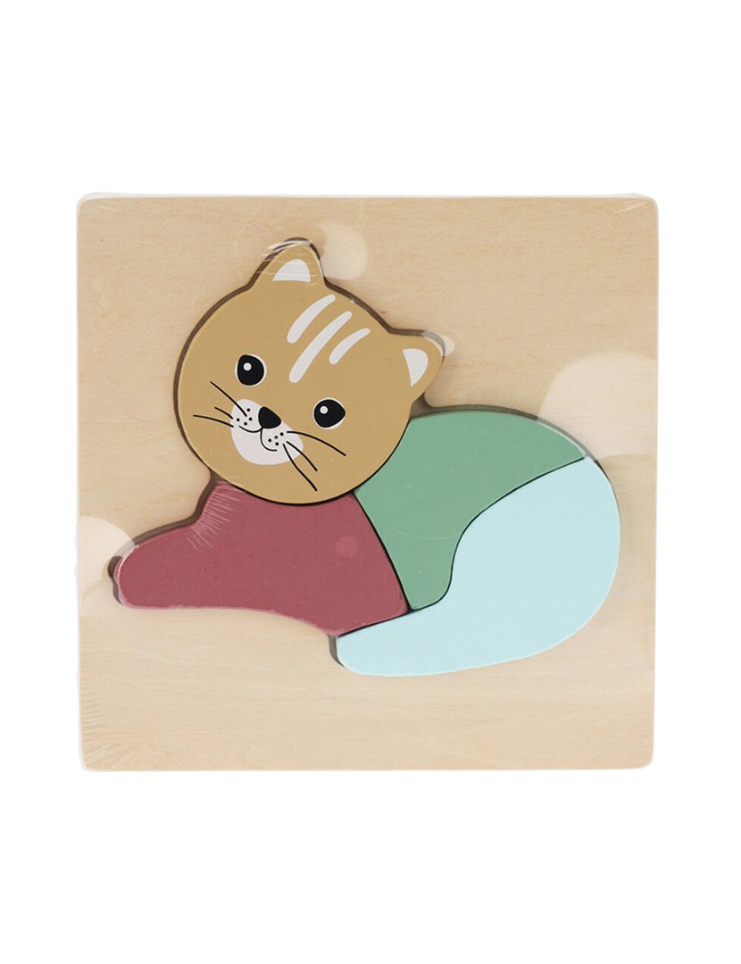 Conjunto de 4 peças Quebra-cabeças com desenhos de animais