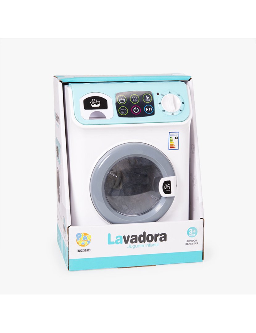 Brinquedo Máquina de Lavar roupa com Luz e Som
