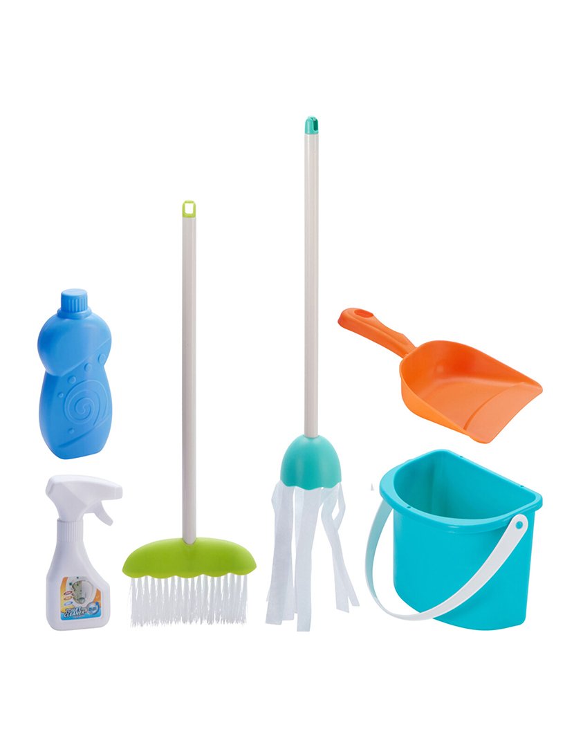 Brinquedo Conjunto de Limpeza 7 Peças
