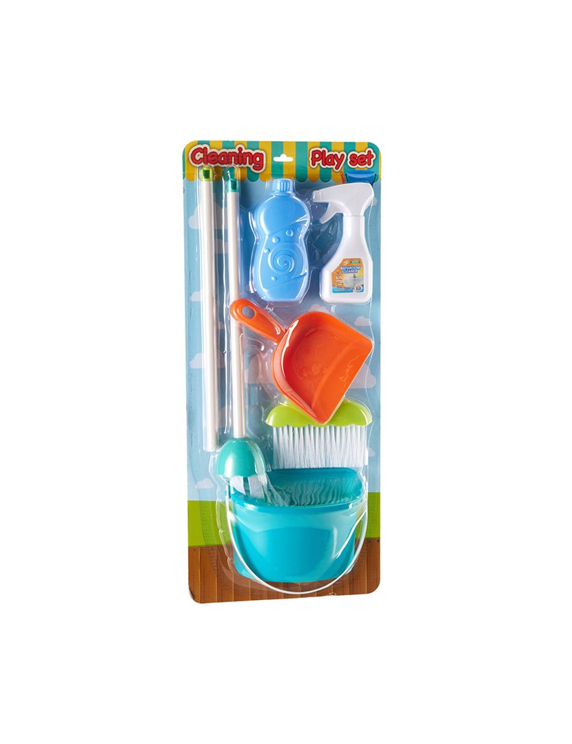Brinquedo Conjunto de Limpeza 7 Peças