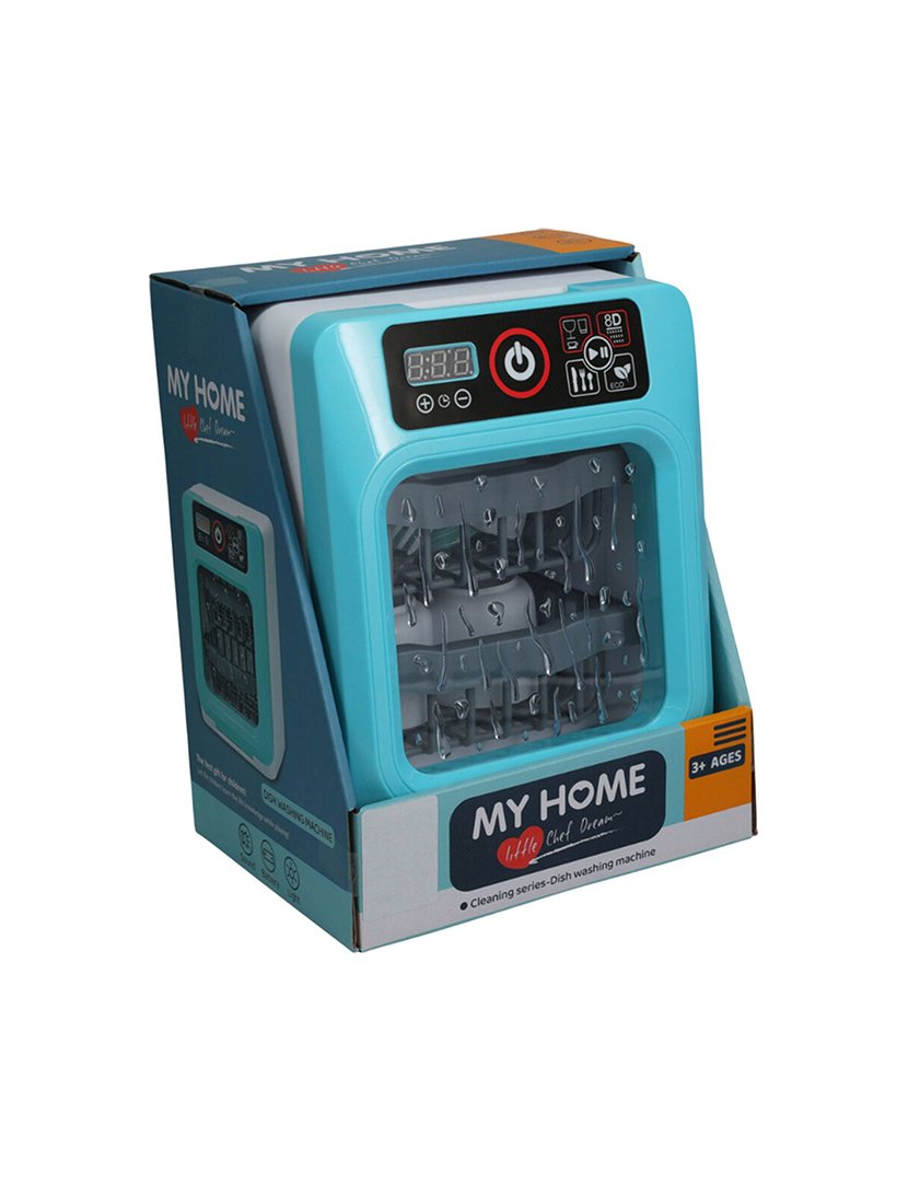 Brinquedo Máquina de Lavar Loiça com Luz e Som