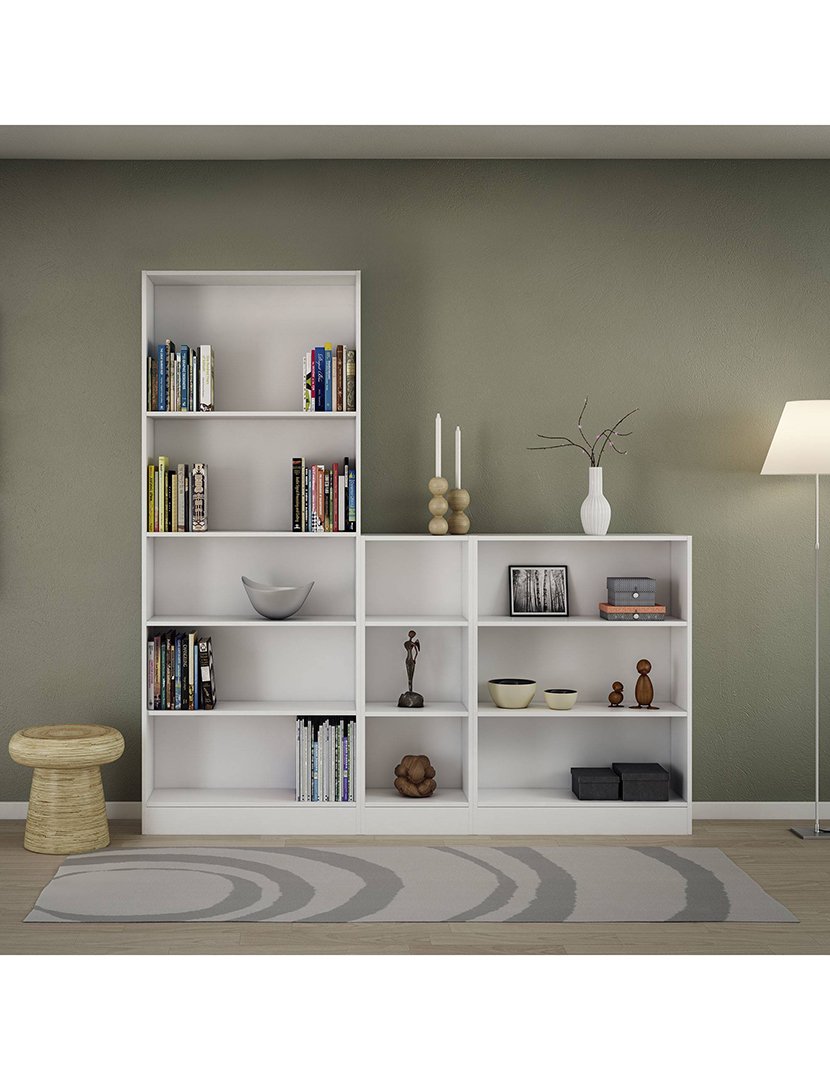 Estante Turia com 2 Prateleiras Branco