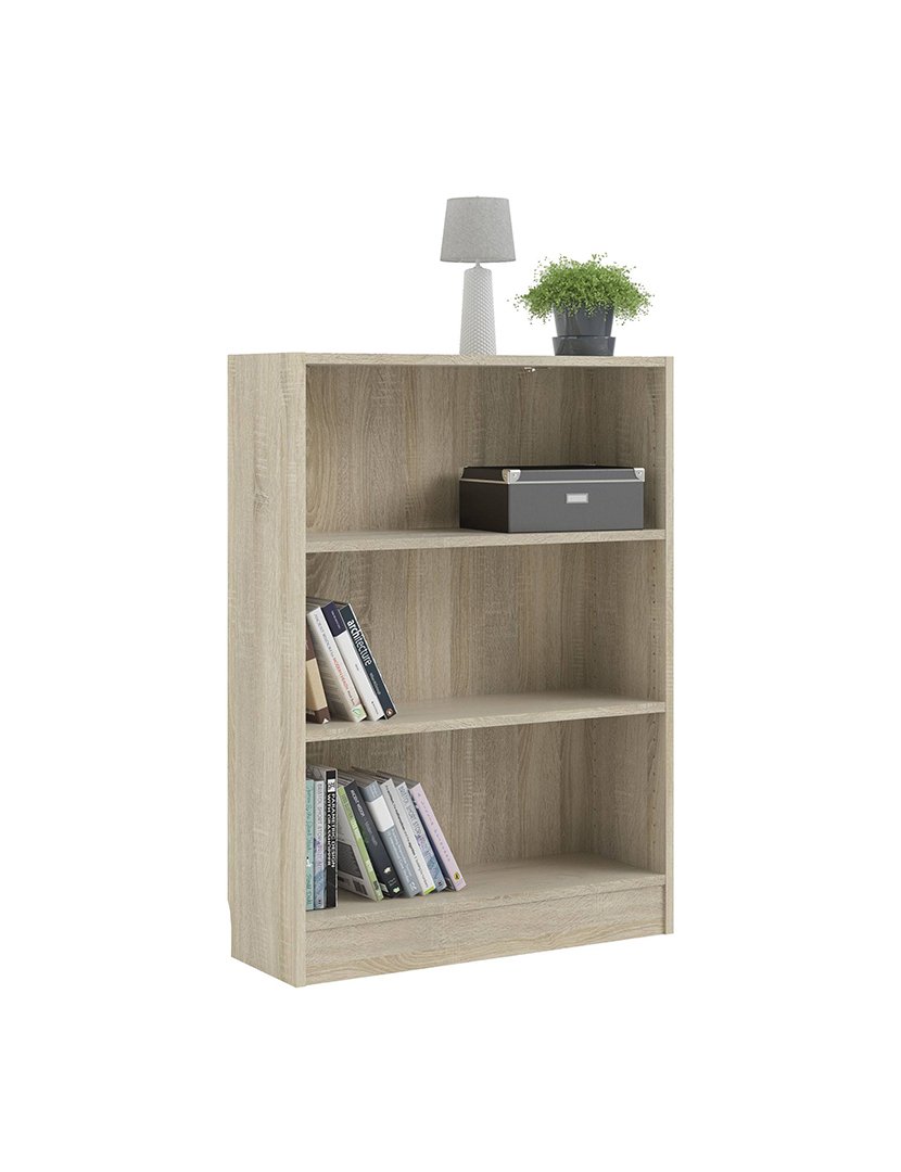 Estante Turia com 2 Prateleiras Carvalho