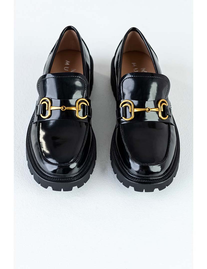 Mocassins Senhora Preto