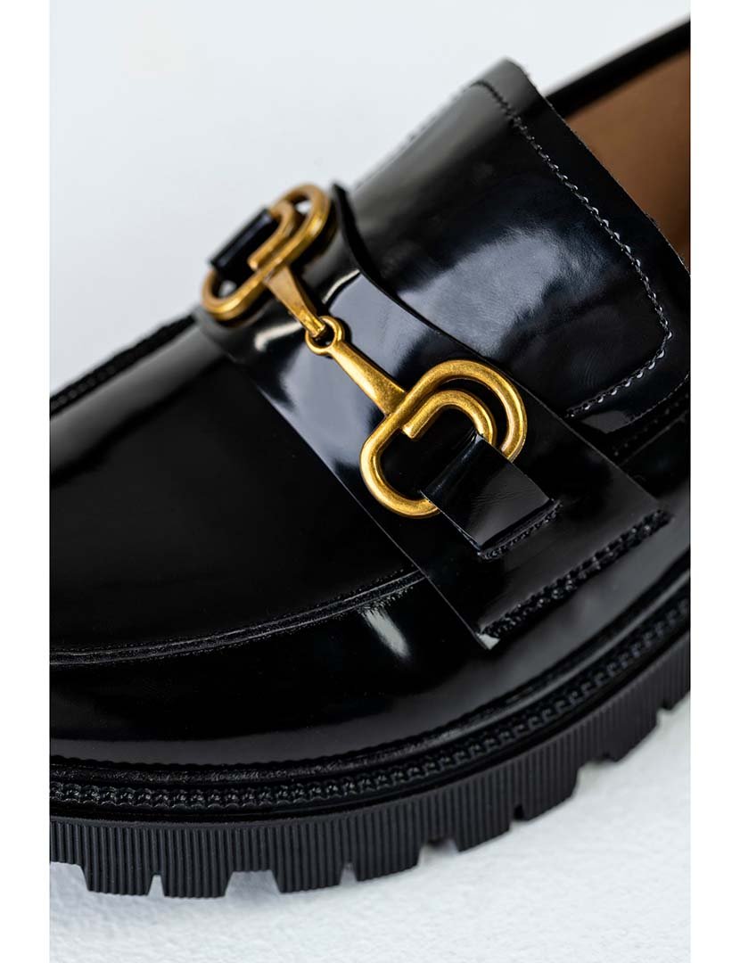 Mocassins Senhora Preto