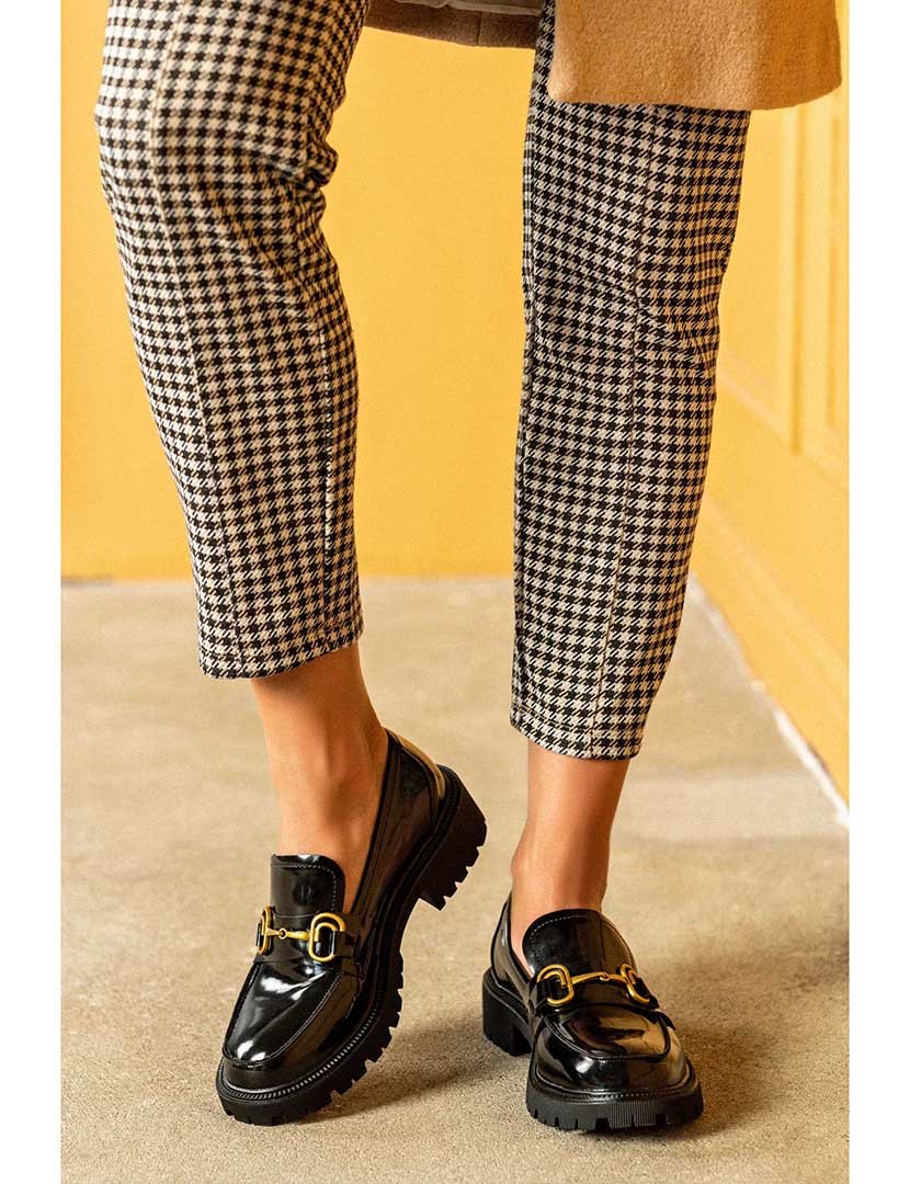 Mocassins Senhora Preto