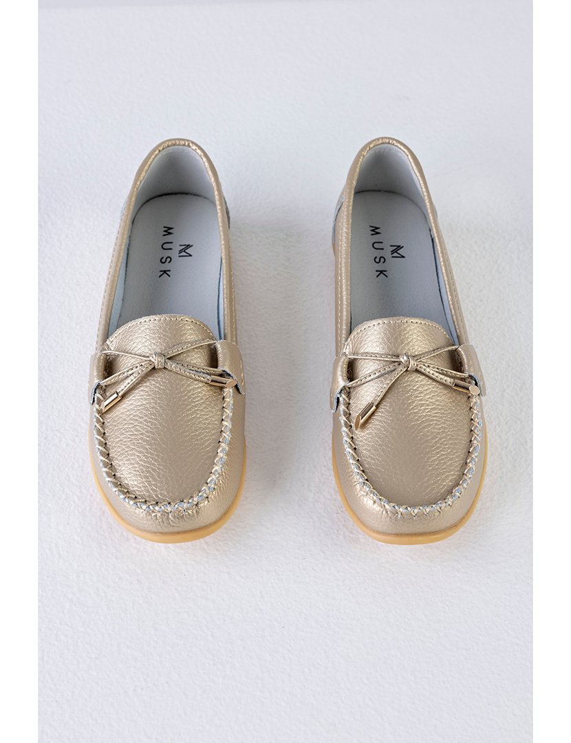Mocassins Senhora Dourado
