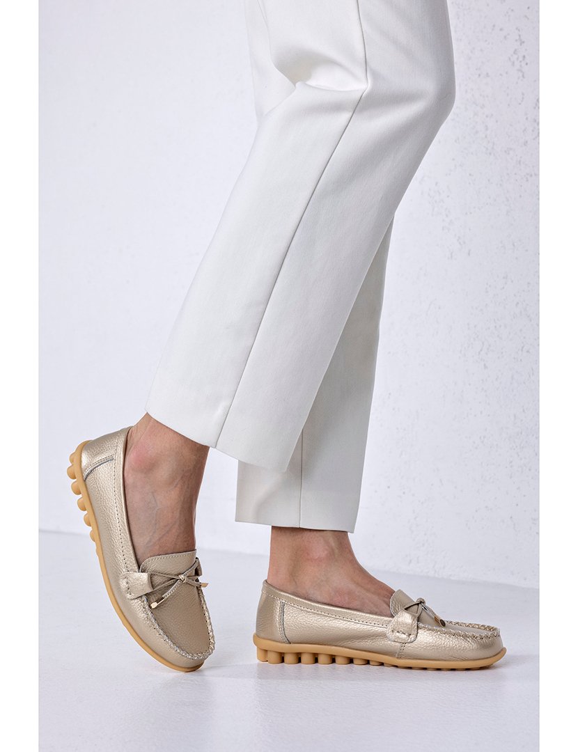 Mocassins Senhora Dourado