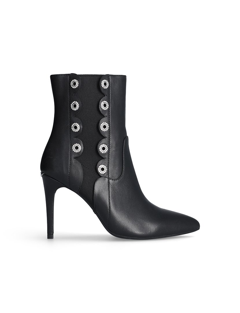 Botins com Salto Senhora Preto