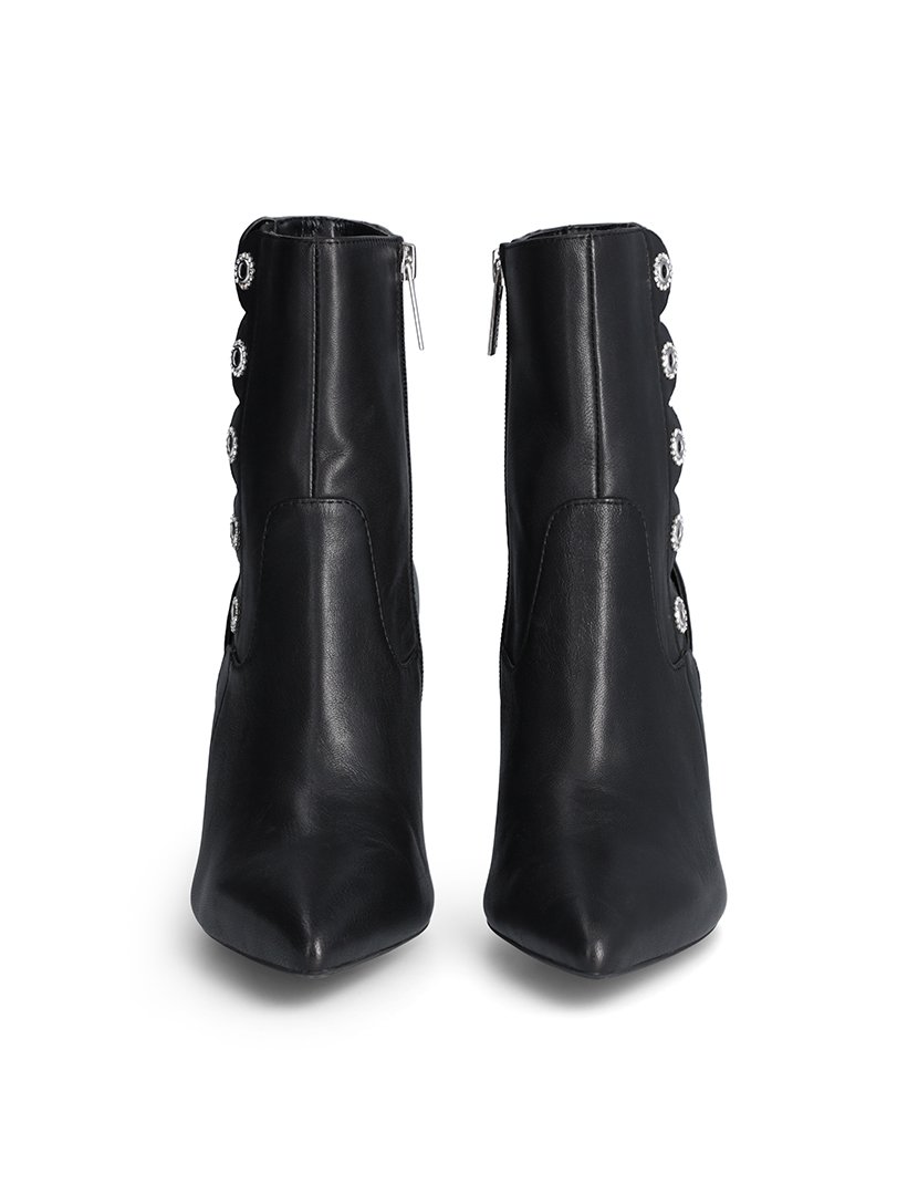 Botins com Salto Senhora Preto