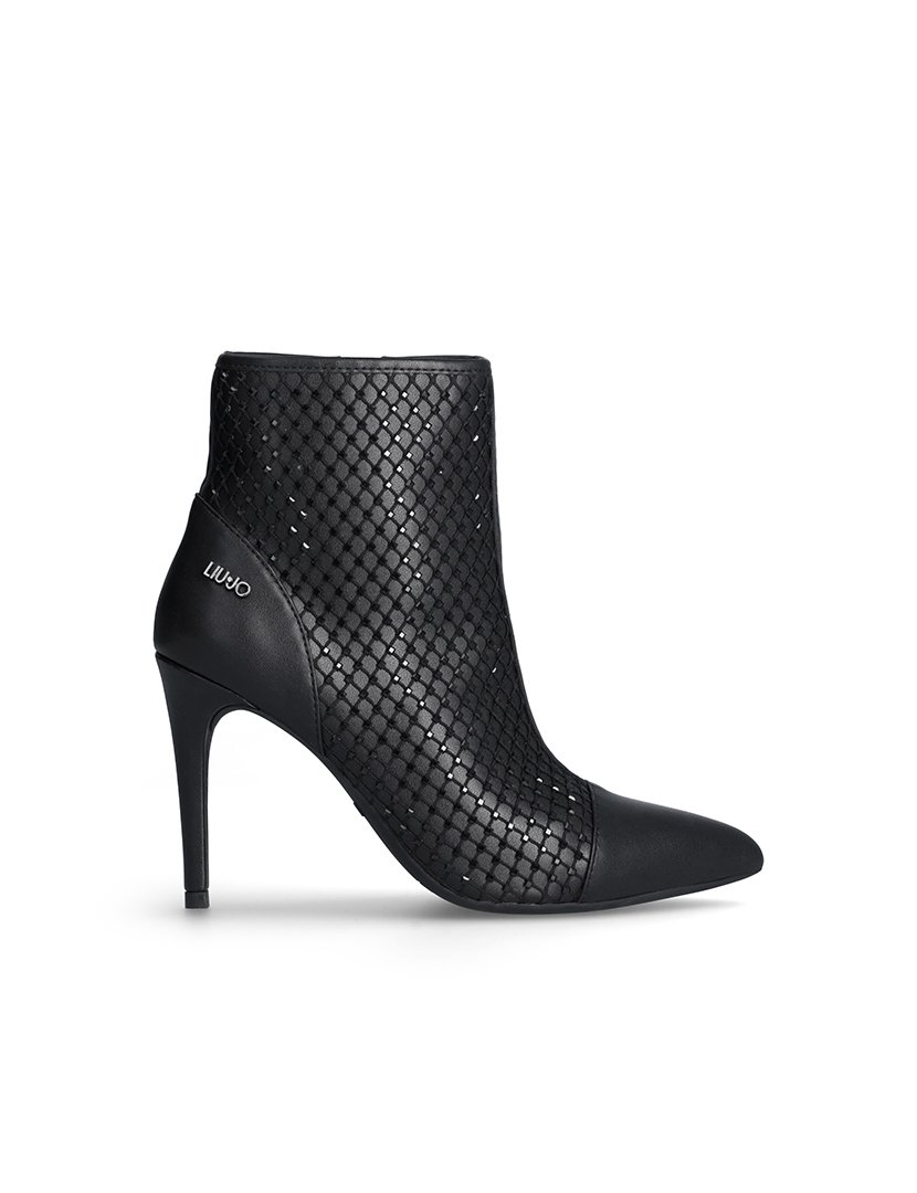 Botins com Salto Senhora Preto