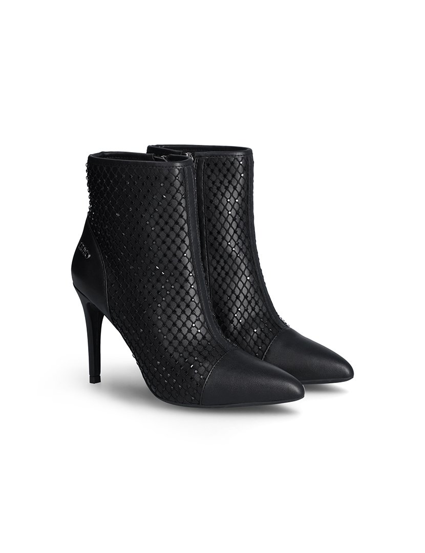 Botins com Salto Senhora Preto