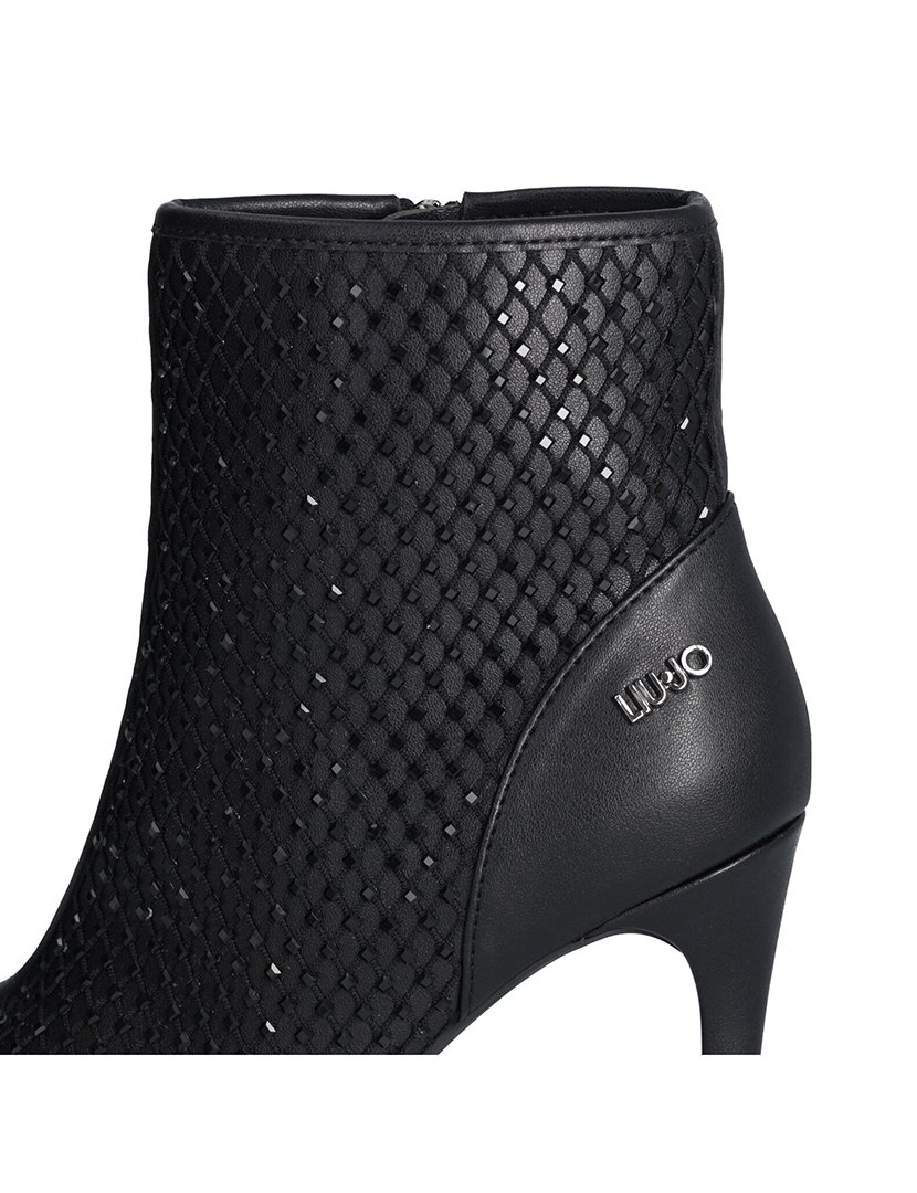 Botins com Salto Senhora Preto