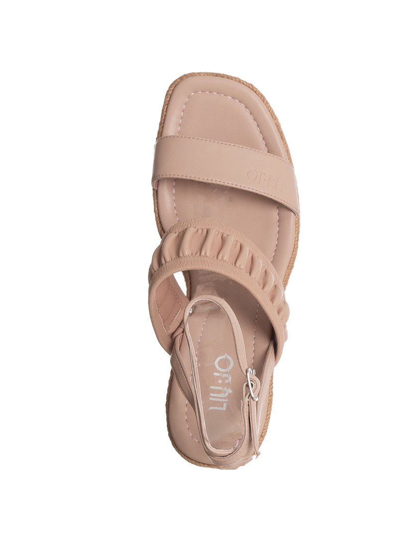 Sandálias com Cunha Senhora Castanho