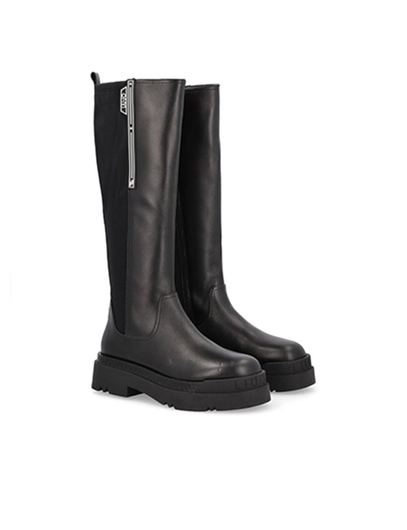 Botas Cano Alto Senhora Preto