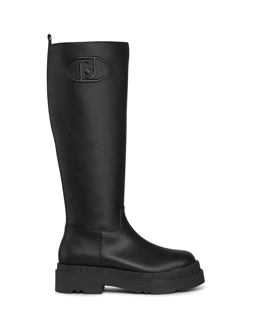 Botas Cano Alto Senhora Preto
