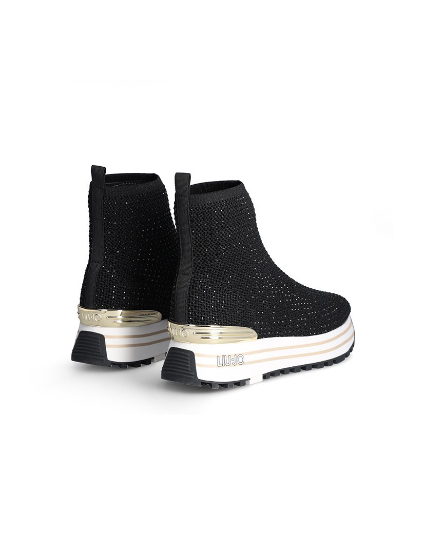 Ténis Cano Alto Senhora Preto